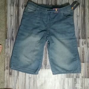 Cherokee Boys Knit Denim Elastic Shorts